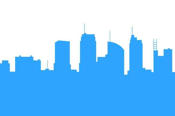 580x386 City Skylines Silhouette Background @creativework247 Photoshop