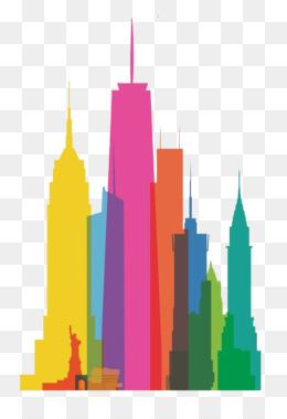 260x380 Free Download New York City Skyline Watercolor Painting Canvas