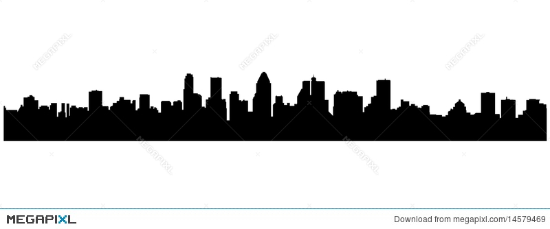 800x334 Vector Cityscape Illustration 14579469