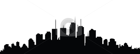 Cityscape Silhouette Vector