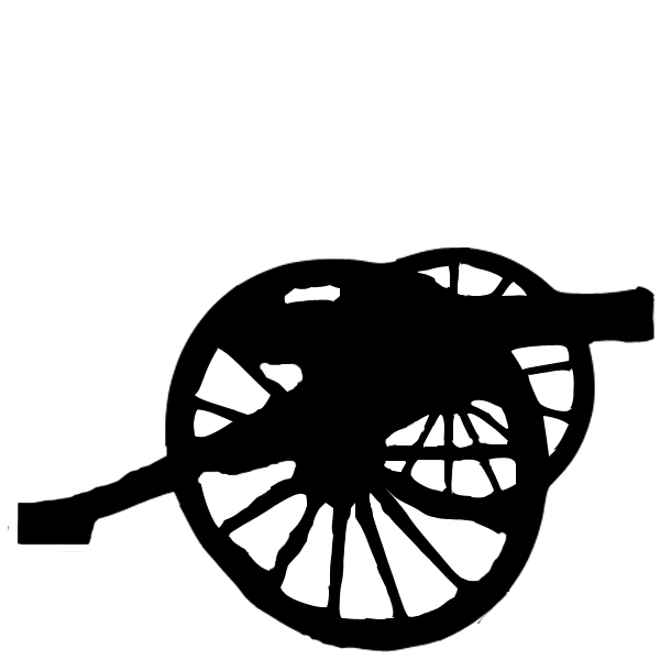 Civil War Cannon Silhouette at GetDrawings | Free download