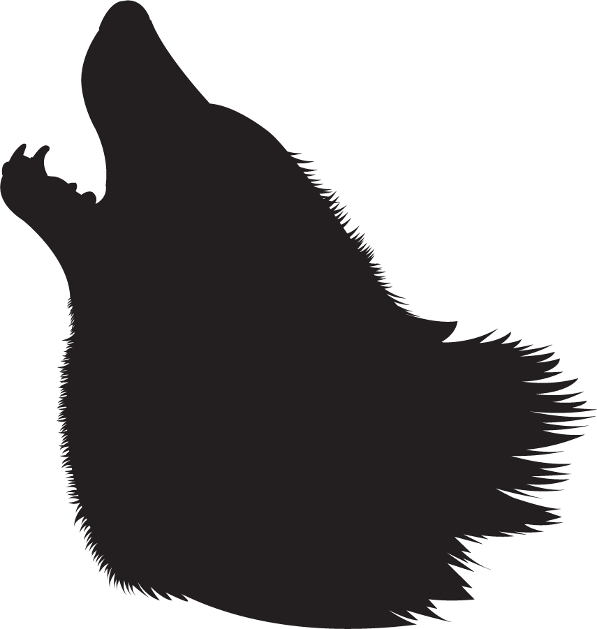 855x901 Wolf Silhouette Clip Art