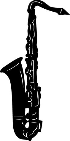 236x473 Saxophone Clipart Silhouette