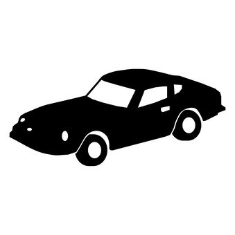 339x340 Free Silhouette Vector Toy, Car, Cart, Classic
