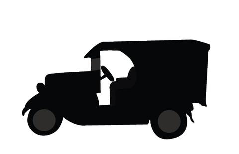 480x309 Vintage Classic Cars Silhouette Vector Silhouettes Vector