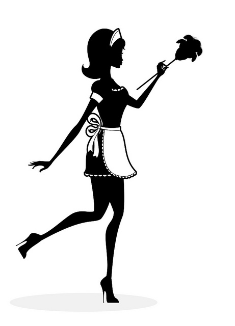 461x640 Pindrycleaningwoman Clip Art, Silhouette And House Cleaning