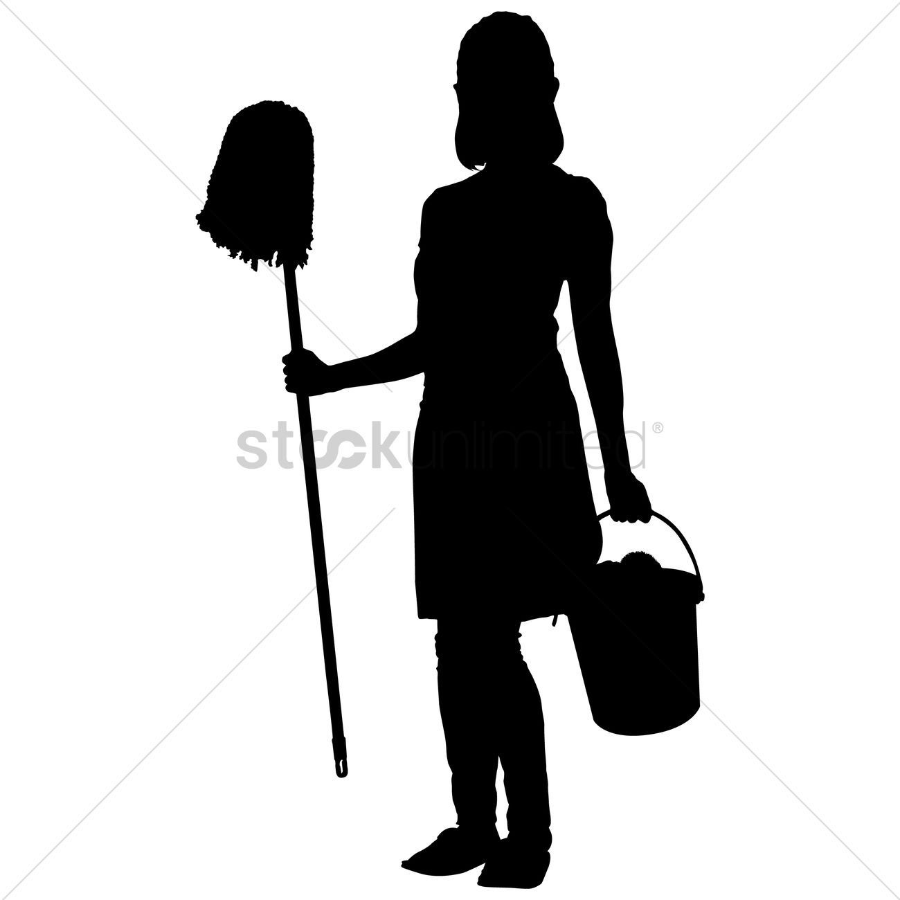 1300x1300 Free Cleaning Lady Stock Vectors Stockunlimited