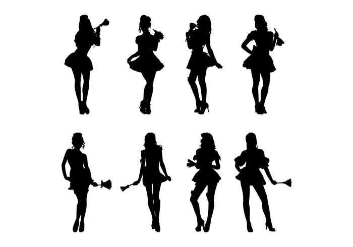 700x490 Free Cleaning Lady Vector