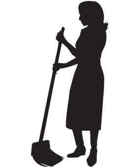 230x340 Funny Cleaning Clipart