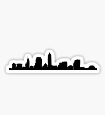 210x230 Cleveland Skyline Stickers Redbubble