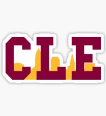 210x230 Cleveland Skyline Stickers Redbubble