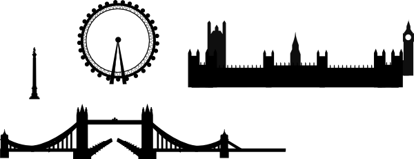 600x230 Houston Skyline Outline Free Download Clip Art Free Clip Art