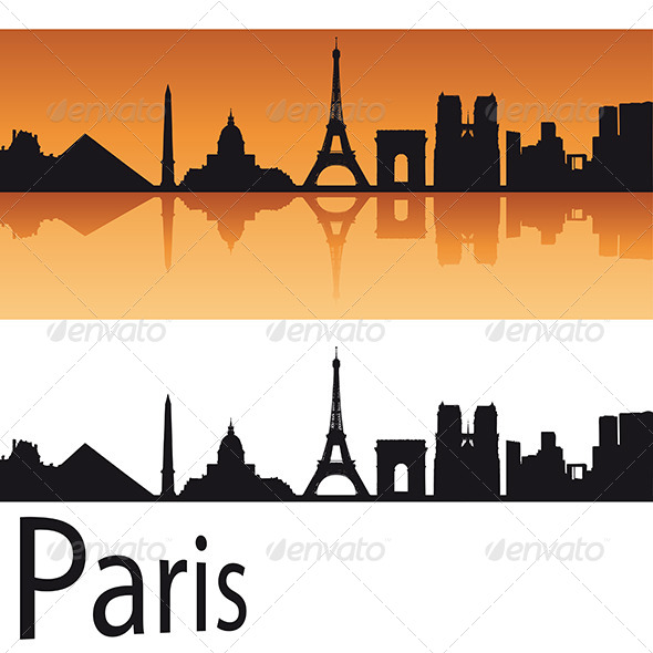 590x590 24 Images Of Paris Skyline Template