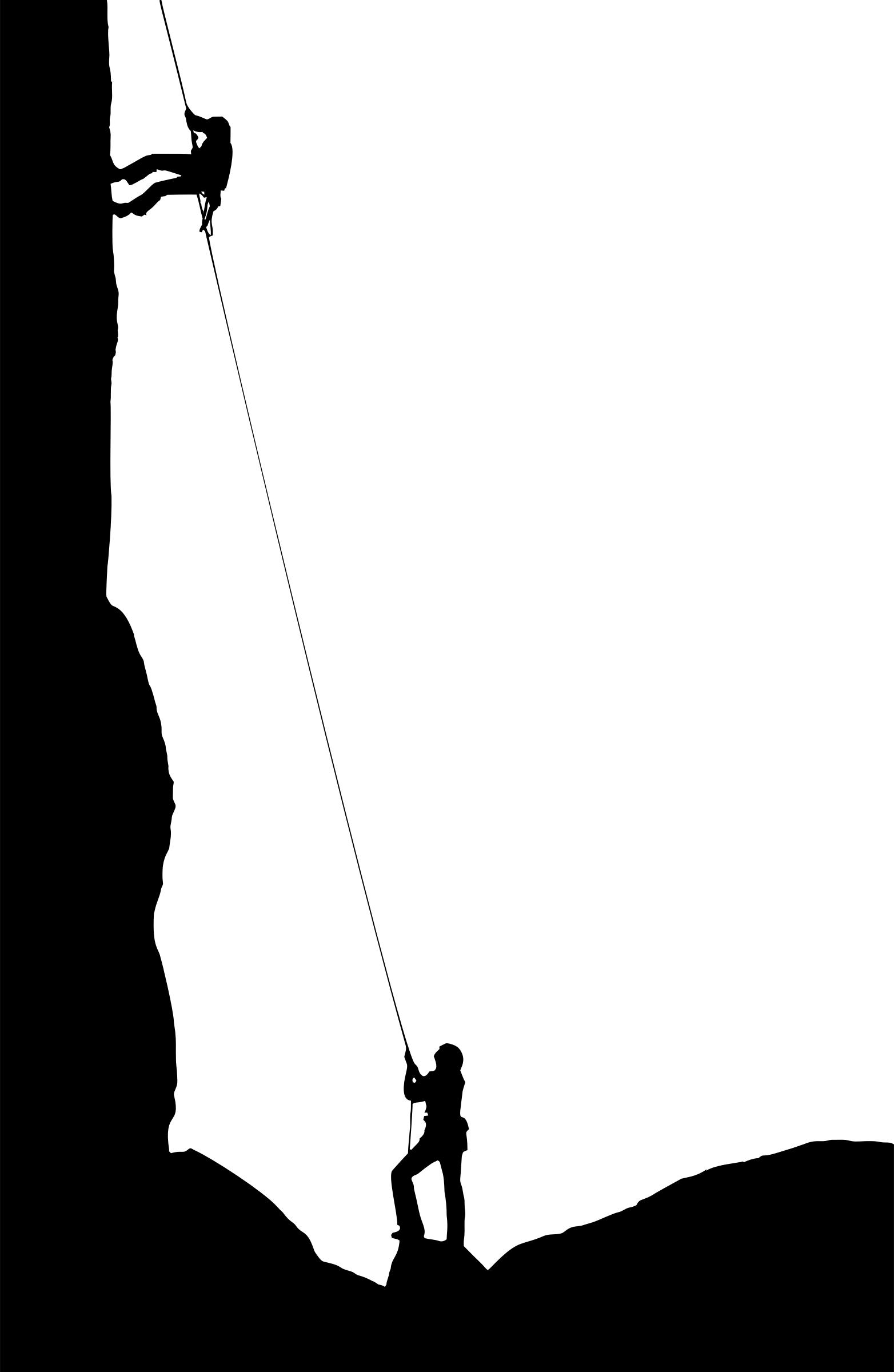 1564x2400 Rock Climbers Silhouette Icons Png