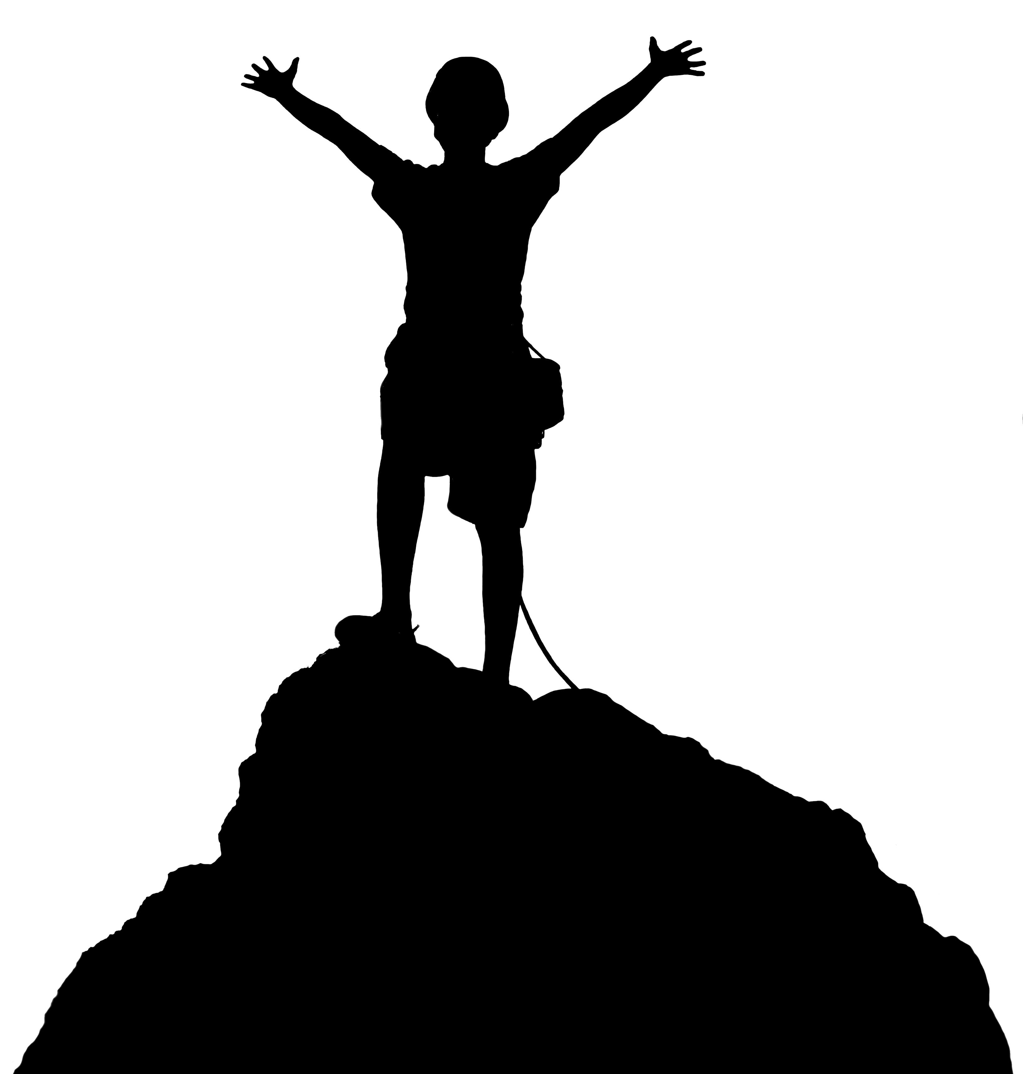 Collection 93+ Images Rock Climbing Silhouette Black And White Sharp