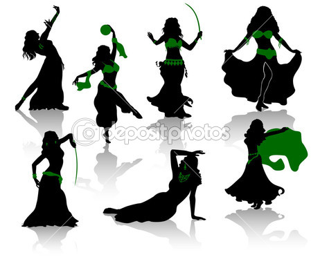 449x385 Arabian Clipart Dancer