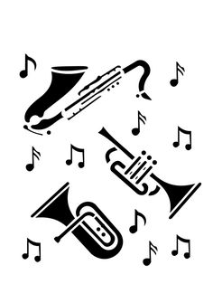 236x314 Jazz Silhouette Clip Art 167086