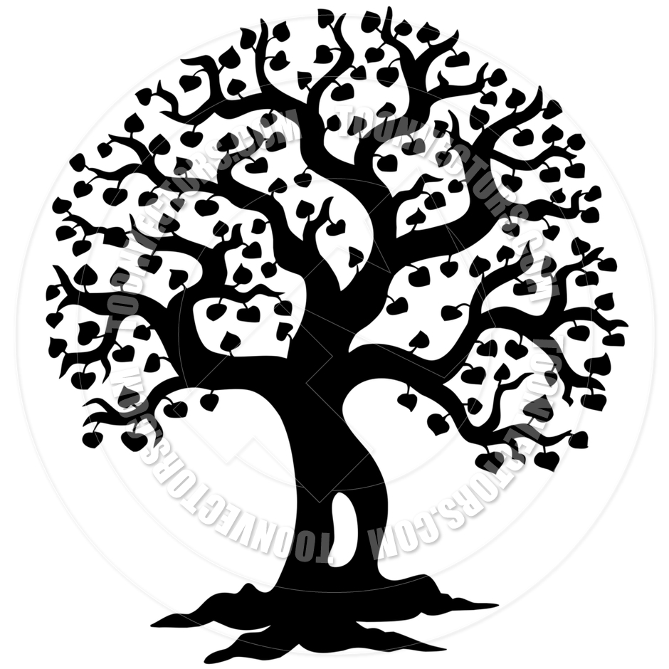 940x940 Tree Silhouette Clipart