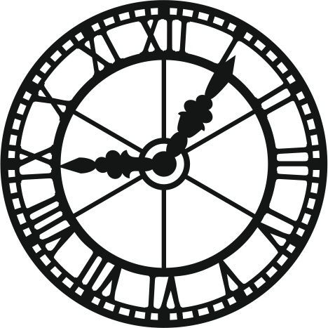 468x467 De Recherche D'Images Pour Stencil Horloge