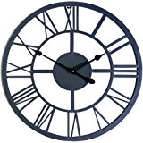 160x160 Whitehall Products Ivy Silhouette Clock, French Bronze