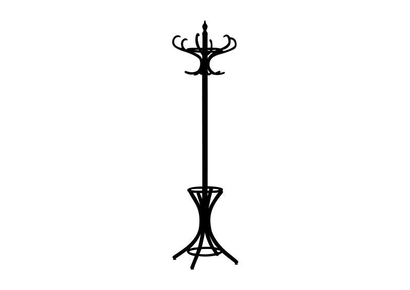 800x566 Coat Rack Free Vector Silhouette Vector Silhouettes
