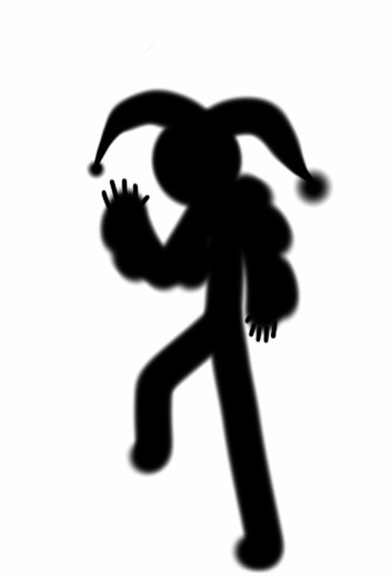 352x519 Stickman Clown By Sahyuti