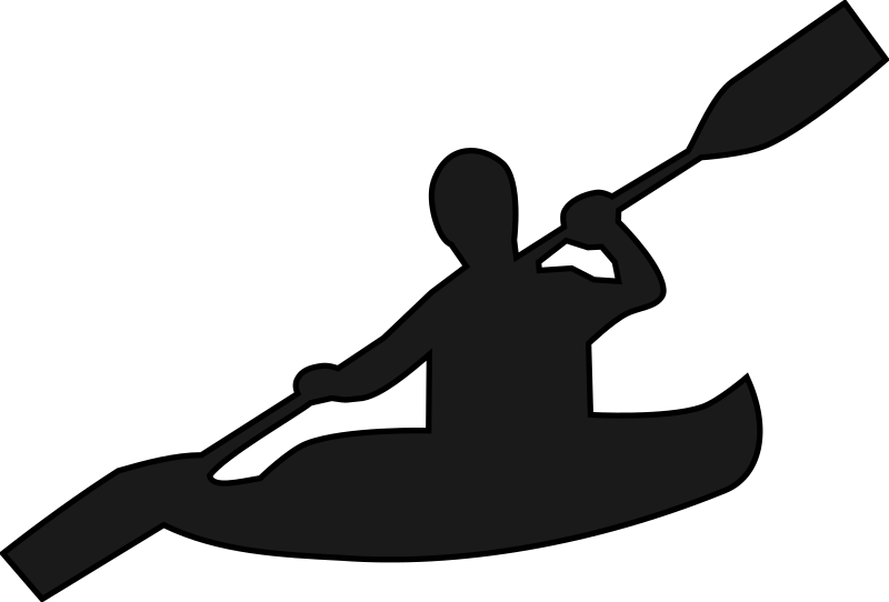 800x542 Indian Canoe Silhouette Clipart