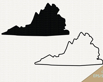 340x270 Virginia Clipart Virginia Silhouette