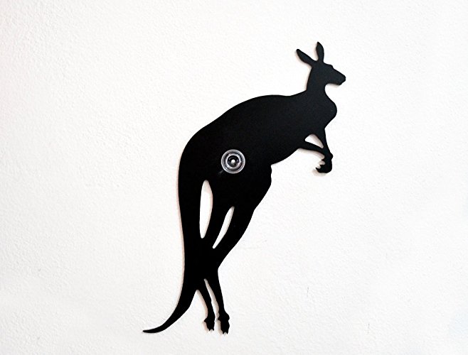 658x500 Kangaroo Jumping2 Silhouette Wall Hook Coat Hook