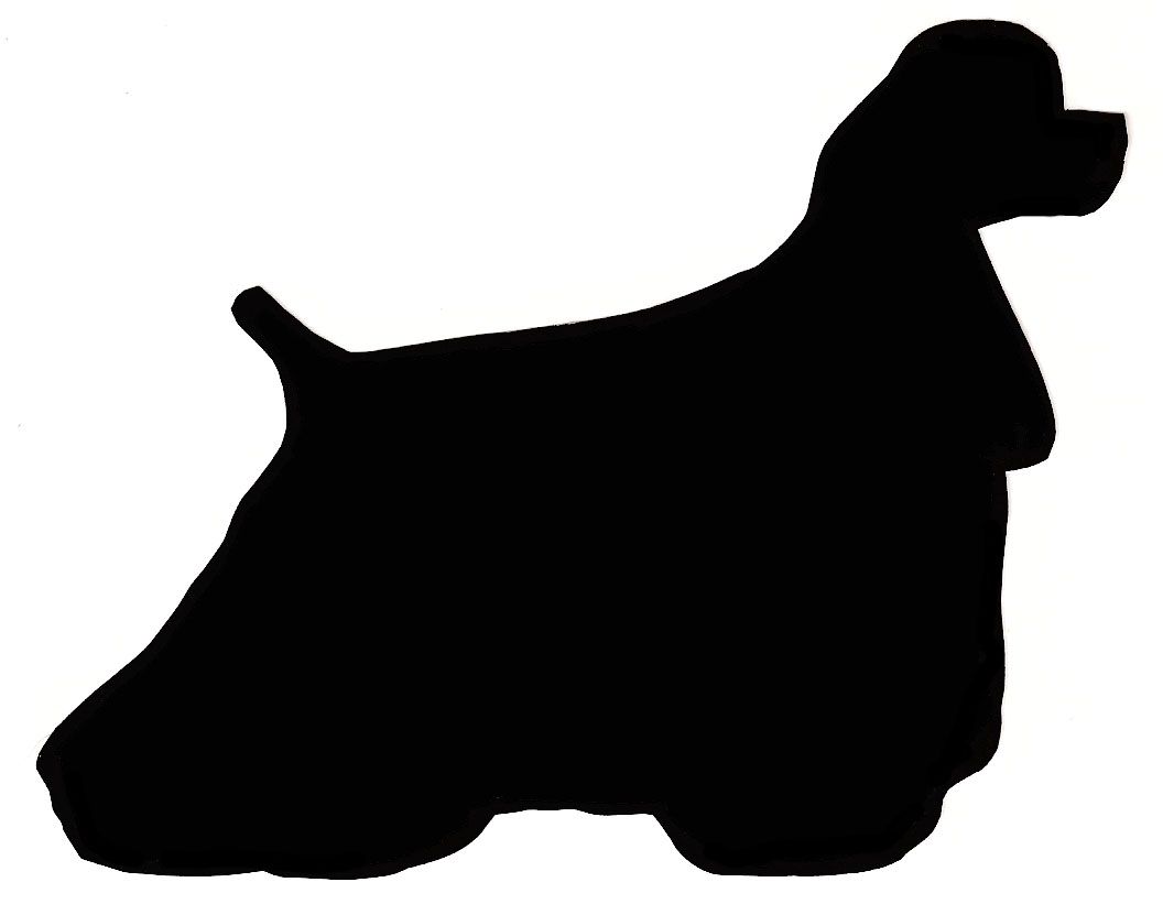 1056x831 Cockerspanielsilhoutte