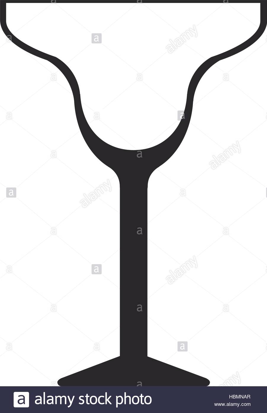 901x1390 Silhouette Monochrome With Cocktail Glass Vector Illustration