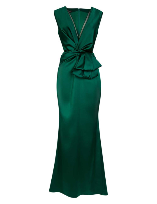 538x700 Shop Luxury Online Green Dresses From Talbot Runhof