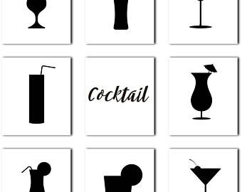 340x270 Cocktail Clipart Etsy