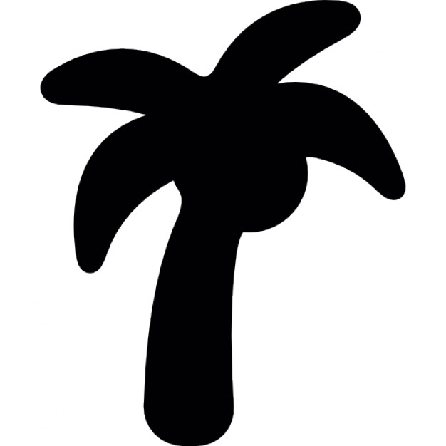626x626 Coconut Tree Silhouette Icons Free Download