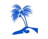 160x128 Green Coconut Tree Silhouette Stock Image And Royalty Free Vector