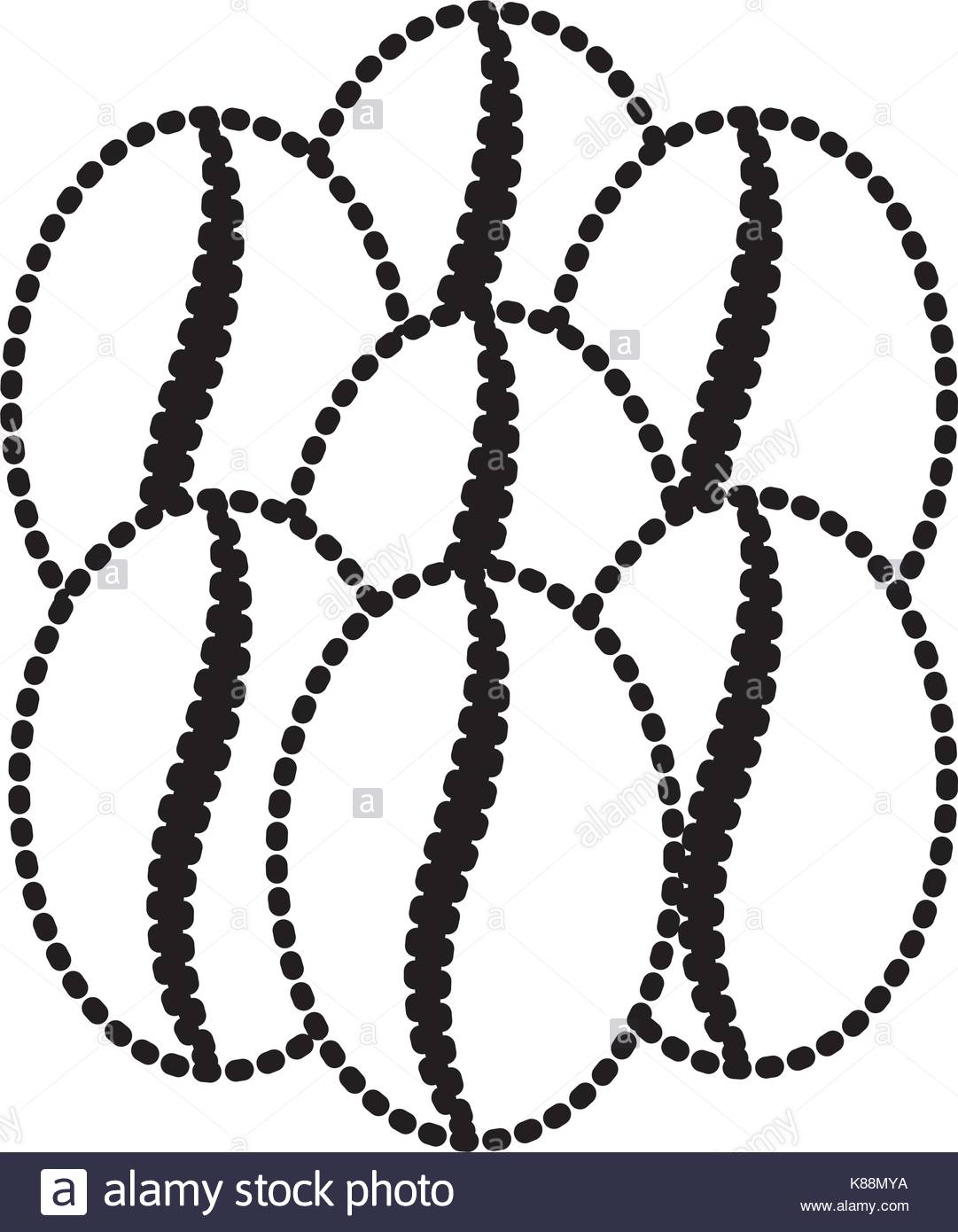 1081x1390 Coffee Beans Set Of Seven Grains Silhouette Dotted Monochrome