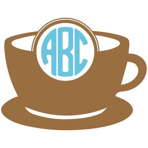 300x300 Silhouette Design Store Coffee Mug Monogram Sophie Gallo Design