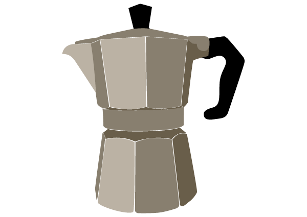 600x425 Vector Coffee Pot, Vectors