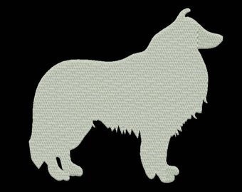 340x270 Collie Silhouette Etsy