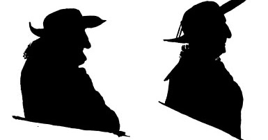 385x202 World Turn'D Upside Down Colonial Quakers And Silhouettes