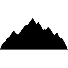 Colorado Mountain Silhouette at GetDrawings | Free download