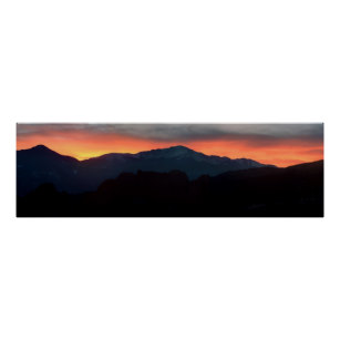 307x307 Mountain Silhouette Posters Zazzle