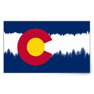 307x307 Colorado Flag Stickers Zazzle