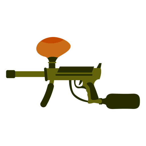 512x512 Gun Colored Silhouette 02