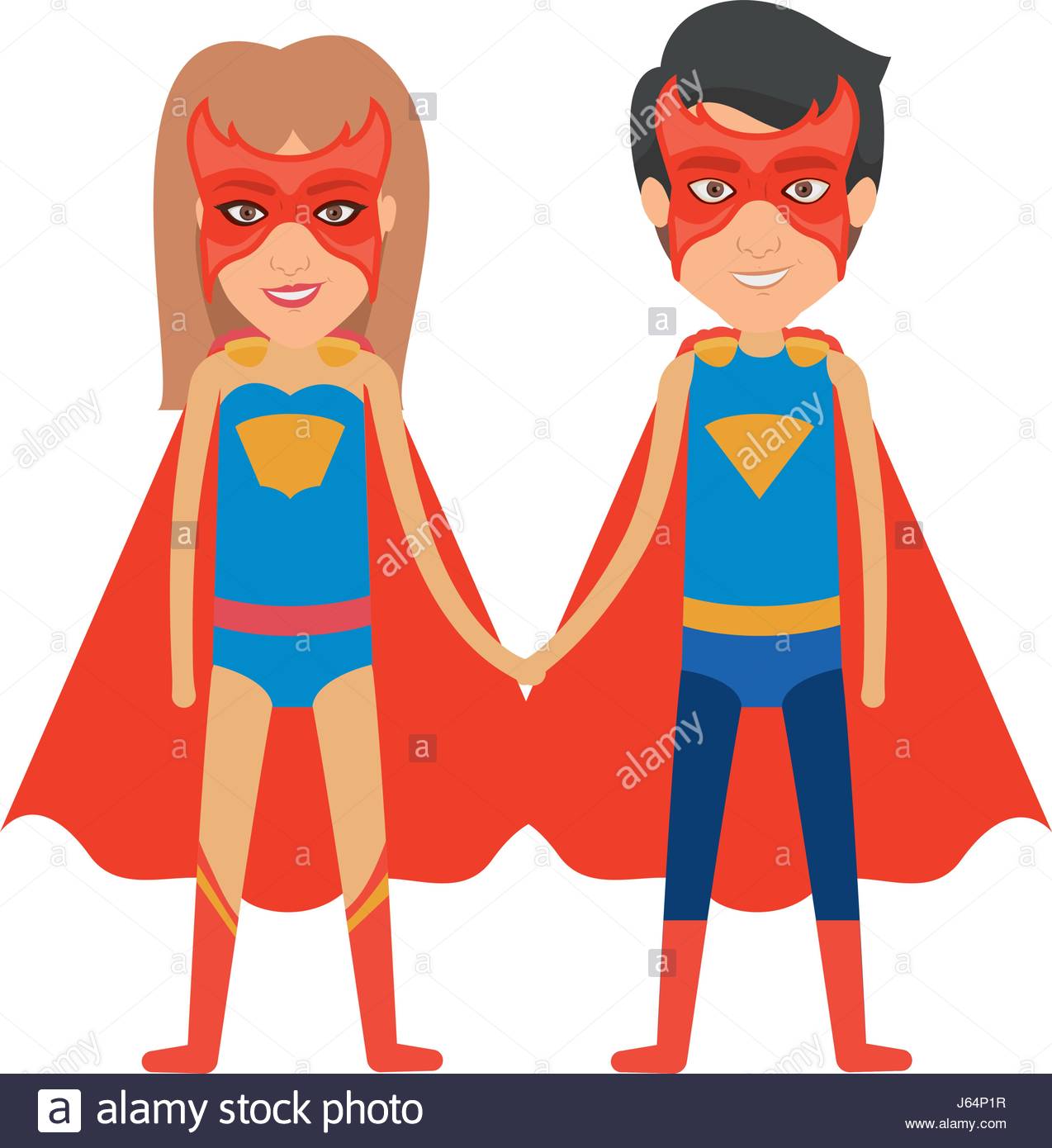 1274x1390 Colorful Silhouette With Duo Of Superheroes United Of The Hands