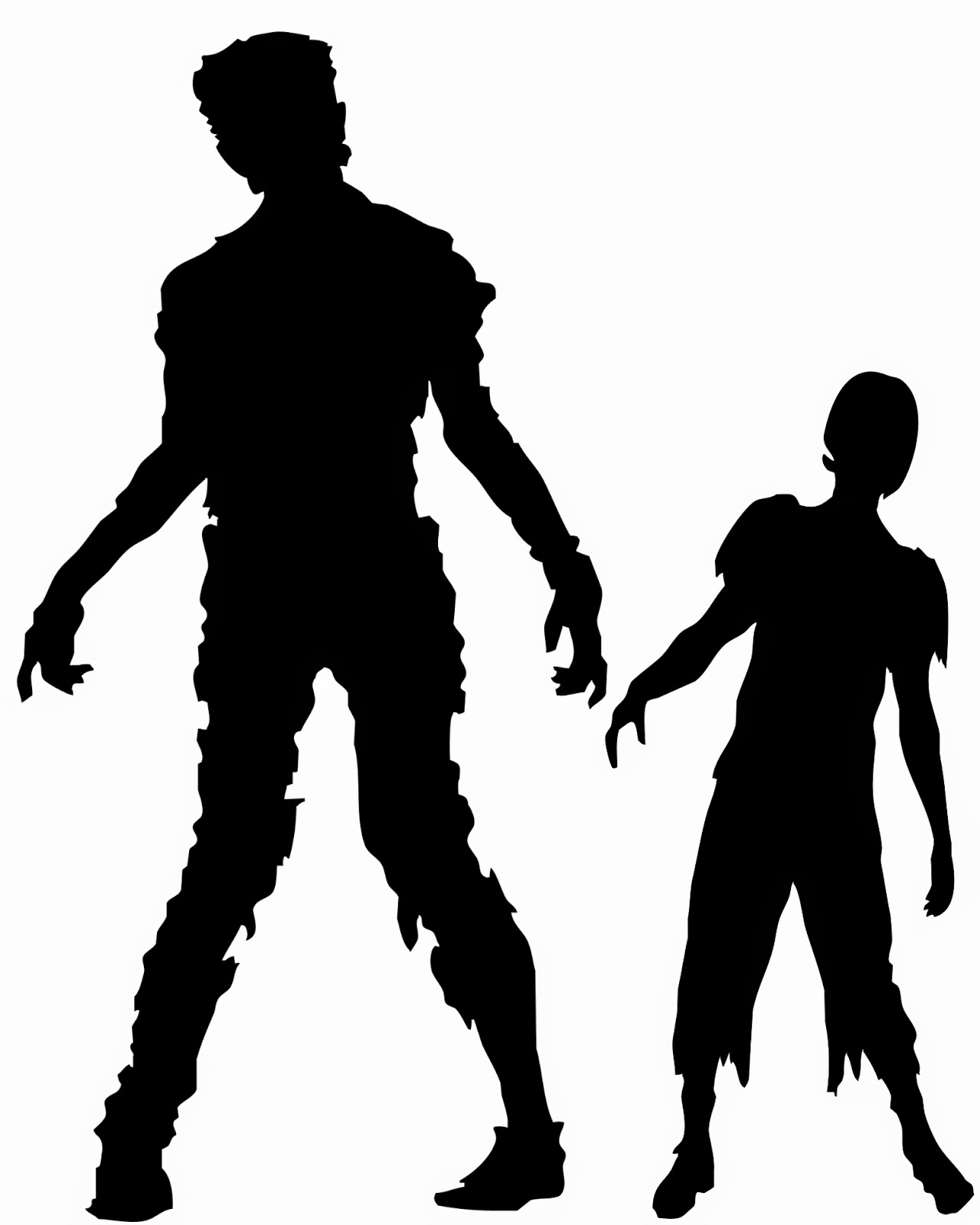 1280x1600 Walking Zombie Clipart
