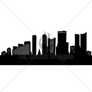 325x325 Cartoon Madrid Skyline Gl Stock Images