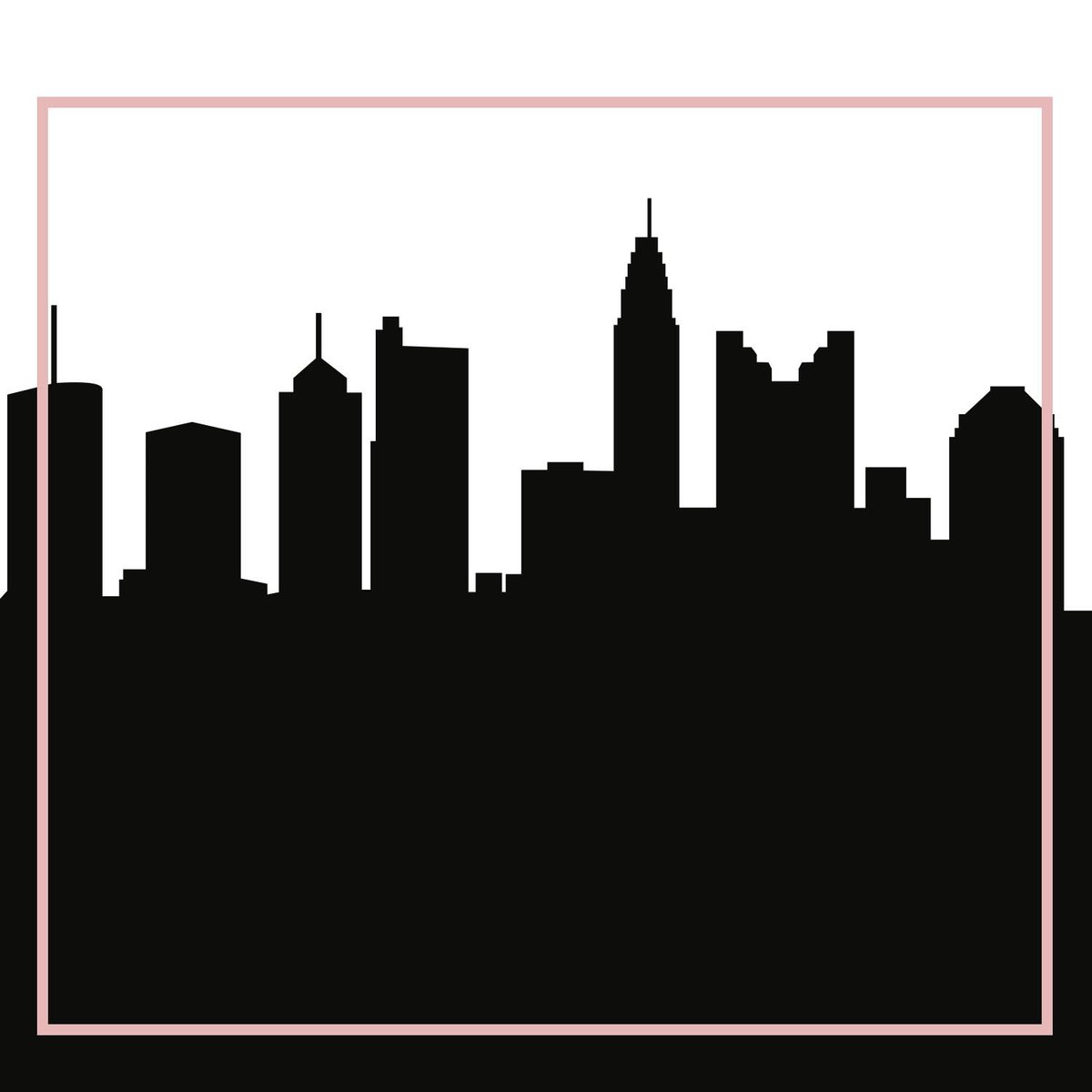 Columbus Skyline Silhouette at GetDrawings | Free download