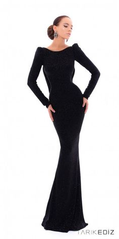 236x472 Flower Evening Dress By Tarik Ediz Clothing Flower