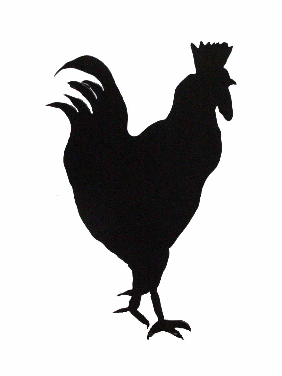 960x1280 Chicken Clipart Silhouette